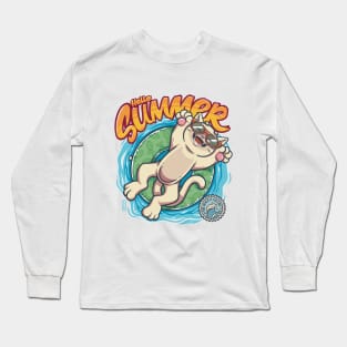 Hello Summer: the Beach is Calling Long Sleeve T-Shirt